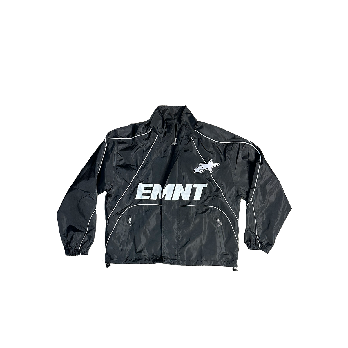 Black/White Eminent Nylon Jacket