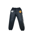 Black "University" Sweatpants
