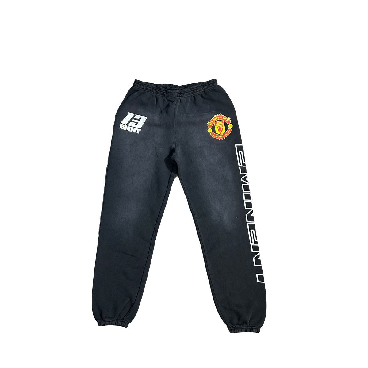 Black "University" Sweatpants