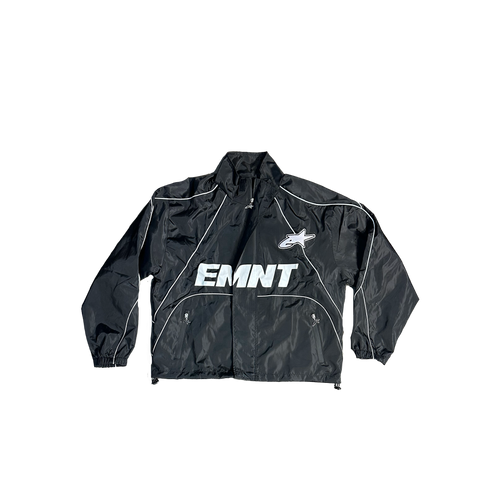 Black/White Eminent Nylon Jacket
