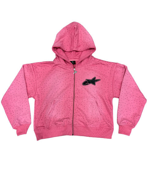 Pink/Black Eminent Hoodie